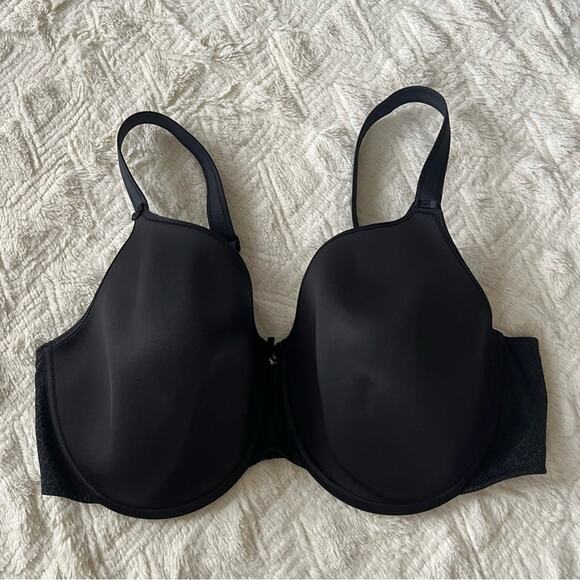 Chantelle Black Adjustable Strap Minimizer Bra 42DD - Picture 4 of 8